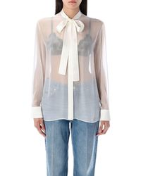 Dolce & Gabbana - T Shirts En Polos Wit - Lyst