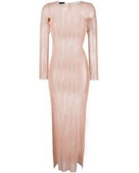 Santa Brands - Maxikleid Mit Strass - Lyst