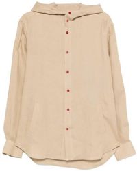 Kiton - Hooded Shirt - Lyst