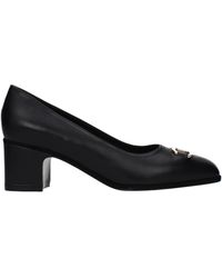 Ferragamo - Comiso Décolleté Leather - Lyst