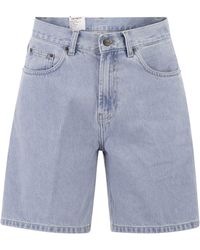Carhartt - Bermudas vaqueras Nolan - Lyst