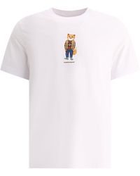 Maison Kitsuné - Maison Kitsuné Dressed Fox T Shirt - Lyst
