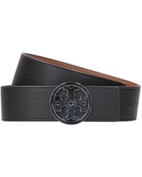 Tory Burch - E Gürtel schwarz+Wildleder - Lyst