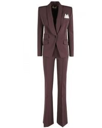 Elisabetta Franchi - Crepe Tailleur - Lyst