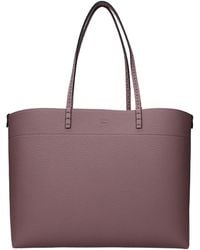 Fendi - Shoulder Bag Roll/ Leather - Lyst
