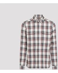 Rick Owens - Cotton Shirt - Lyst