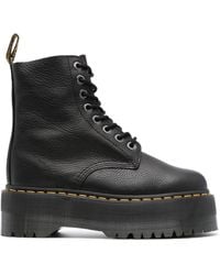 Dr. Martens - Dr. Martens zapatos planos negros - Lyst