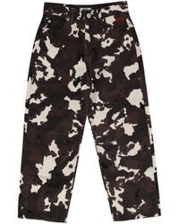 MSGM - Gabardine Pants Girl Pony - Lyst