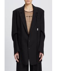 Ann Demeulemeester - Agnes High Comfort Tailored Jacket - Lyst