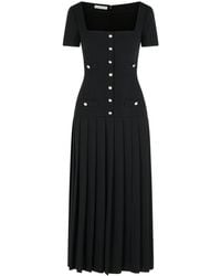 Alessandra Rich - Virgin Wool Dress - Lyst