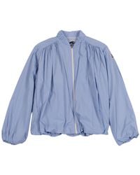 Moncler - Chaqueta Ederina Azul Mediana - Lyst