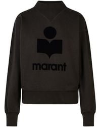 Isabel Marant - Moby Sweatshirt Met Ingewikkeld Logo - Lyst