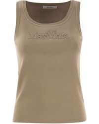 Max Mara - Pentola Viscose Crêpe Top - Lyst