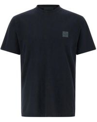 Stone Island - T-shirts En Polo's Blauw - Lyst