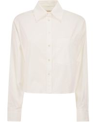 Weekend by Maxmara - Wkdeden Katoenen Oxford-overhemd - Lyst