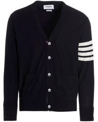Thom Browne - Merino Wool Cardigan - Lyst