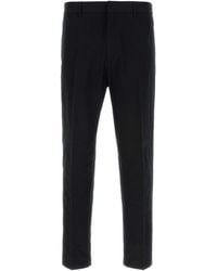 Jil Sander - Midnight Cotton Pant - Lyst