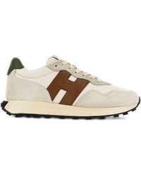 Hogan - Baskets À Patch Logo - Lyst