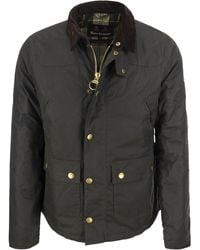 Barbour - Reelin Waxed Cotton Jacket - Lyst