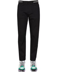 Givenchy - Slim Fit Cotton Denim Jeans With Metallic Details - Lyst