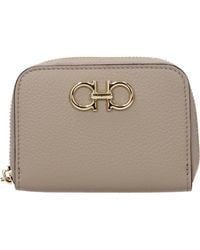 Ferragamo - Wallet Leather/Tan - Lyst