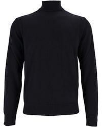 Ballantyne - Wool Fitted Half-Turtleneck Sweater - Lyst