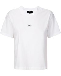 A.P.C. - T-Shirts And Polos - Lyst