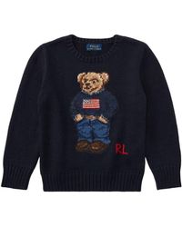 Polo Ralph Lauren - Bear Cn Swtr Tops Sweater - Lyst