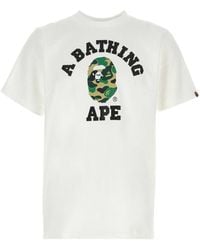 A Bathing Ape - Cotton Abc Camo Collage T Shirt - Lyst