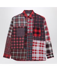 Needles - Check Pattern Patchwork Shirt - Lyst