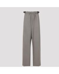 Loewe - Pantalones con cinturón - Lyst