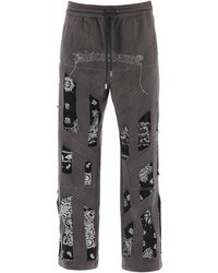 Children of the discordance - Joggers With Bandana Detailing - Lyst