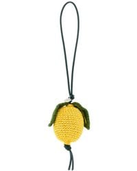 JW Anderson - Jw Anderson Crochet Lemon Charm - Lyst