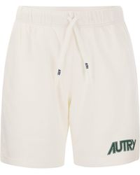 Autry - Shorts Bermuda di con logo - Lyst