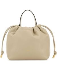 Chloé - Sand Leather Mini Icons Handbag - Lyst