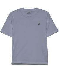 Maison Kitsuné - T-Shirt Mit Baby Fox-Patch - Lyst