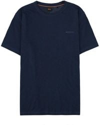 BOSS - T-Shirt With Logo - Lyst