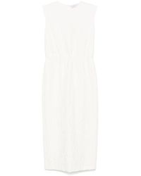 Harris Wharf London - Cotton Long Dress - Lyst