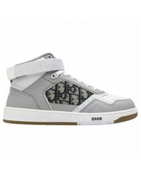Dior - High Top Oblique Sneakers - Lyst
