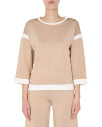 Moschino - Round Neck Sweater - Lyst