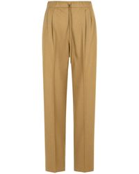 Max Mara - 'gatti' Dove Gray Cashmere Drawring Pants - Lyst