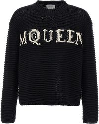 McQueen - Logo -trui - Lyst