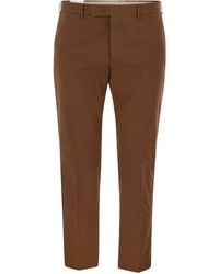 PT Torino - Rebel Stretch Cotton Trousers - Lyst