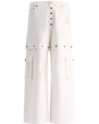 Off-White c/o Virgil Abloh - Pantalon de cargaison "logo" des années 90 sur les années 90 - Lyst