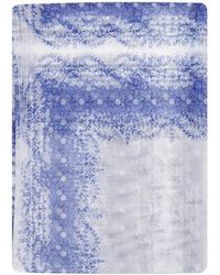 PHILOSOPHY BY LORENZO SERAFINI - Philosophie de Lorenzo Serafini Écharpes Clear Blue - Lyst