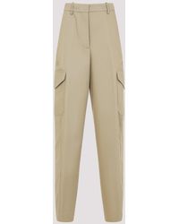 Givenchy - Cotton And Wool Pants - Lyst