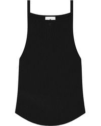 Courreges - Circle Rib Knit Top - Lyst