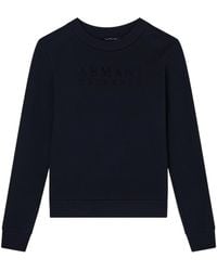 ARMANI EXCHANGE - Armani Austauschpullover schwarz - Lyst