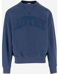 Autry - Cotton Sweatshirt With Logo - Lyst