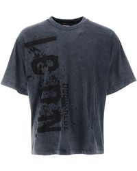 DSquared² - Camiseta de chapoteo de icono de hierro de hierro - Lyst